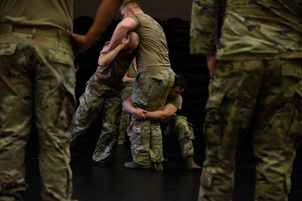 141st Security Forces Squadron Completes Advanced Combatives Training
