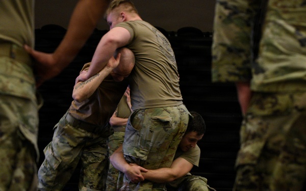 141st Security Forces Squadron Completes Advanced Combatives Training