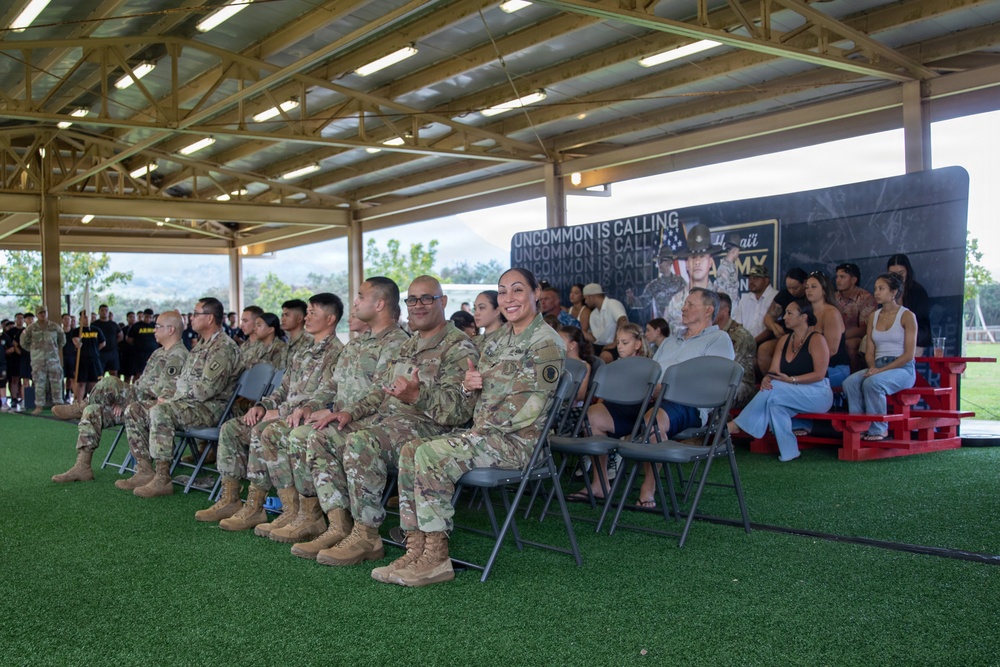Hawaii Army National Guard  Recruit Sustainment Program Gold Phase Graduation
