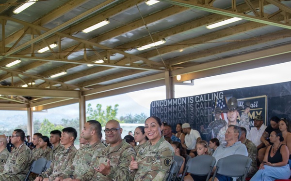 Hawaii Army National Guard  Recruit Sustainment Program Gold Phase Graduation