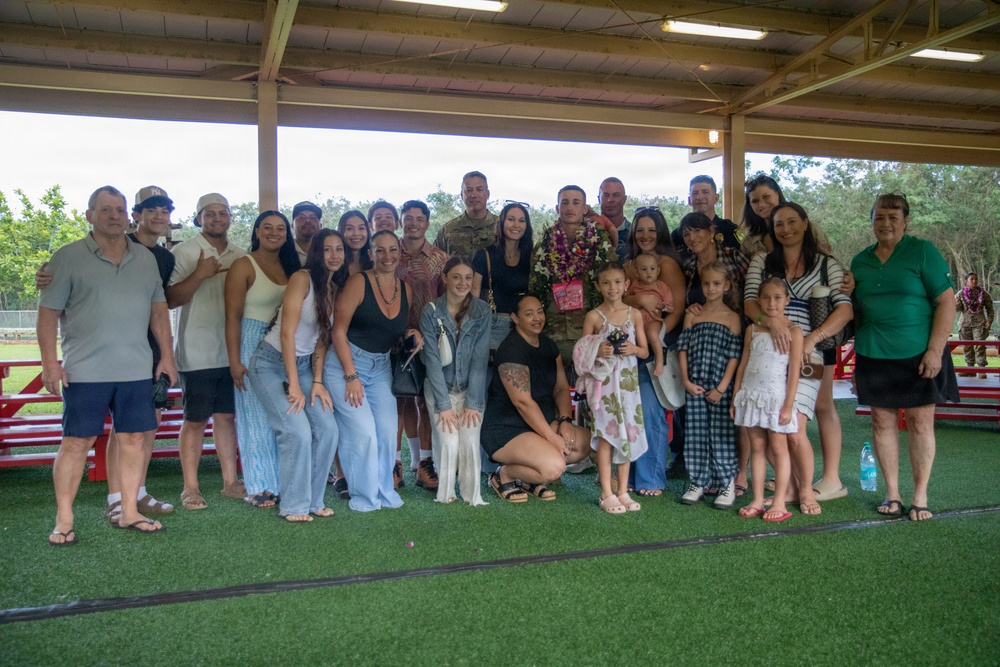 Hawaii Army National Guard  Recruit Sustainment Program Gold Phase Graduation