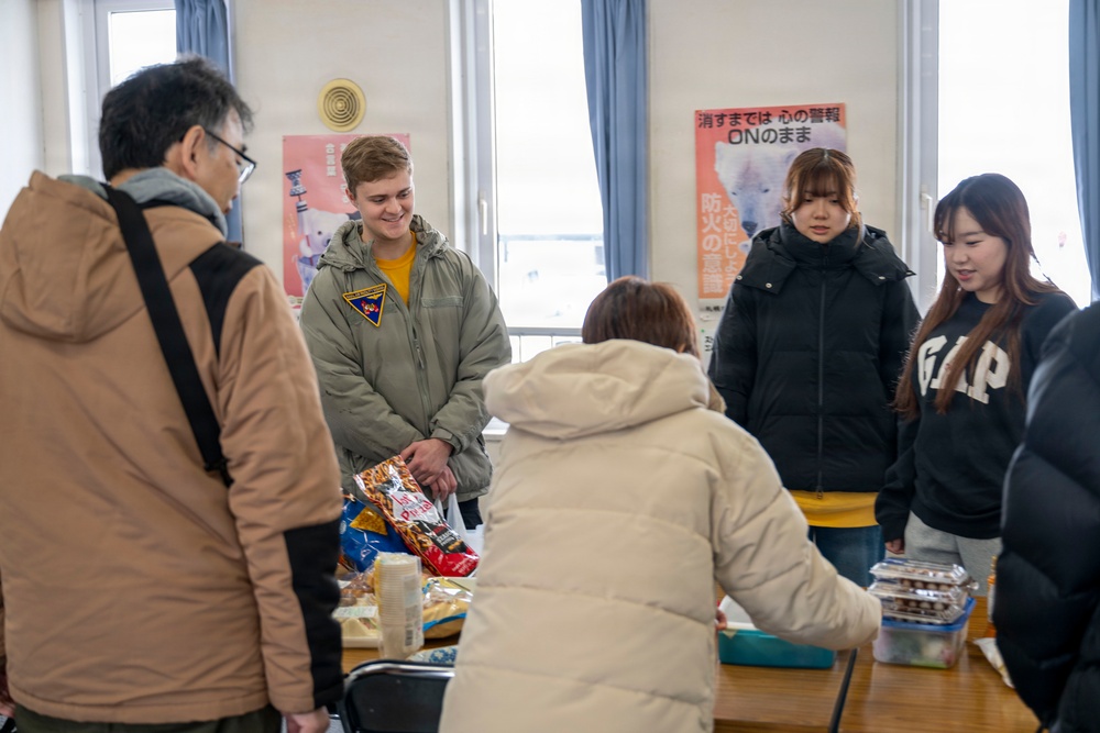 Sailors From Naval Air Facility Misawa participate in the 2026 Sapporo Snow Festival