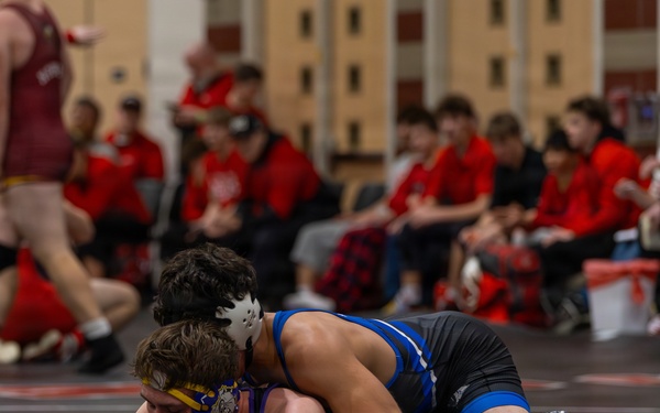 U.S. Marines Attend Washington 3A Dual State Championship