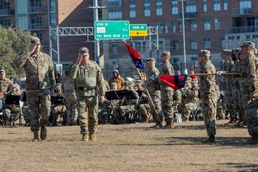 36th Infantry Division holds family farewell ceremony  at Camp Mabry ahead of deployment