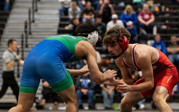 U.S. Marines Attend Washington 3A Dual State Championship