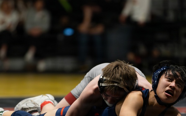U.S. Marines Attend Washington 3A Dual State Championship