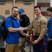 U.S. Marines Attend Washington 3A Dual State Championship