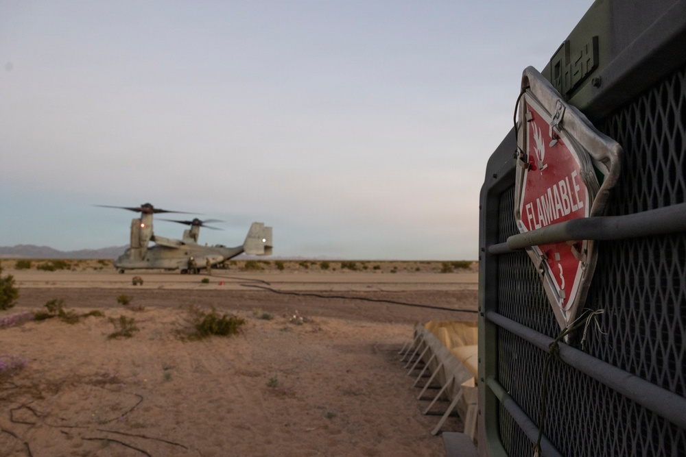 11th MEU Marines, Sailors Conduct FARP Operations