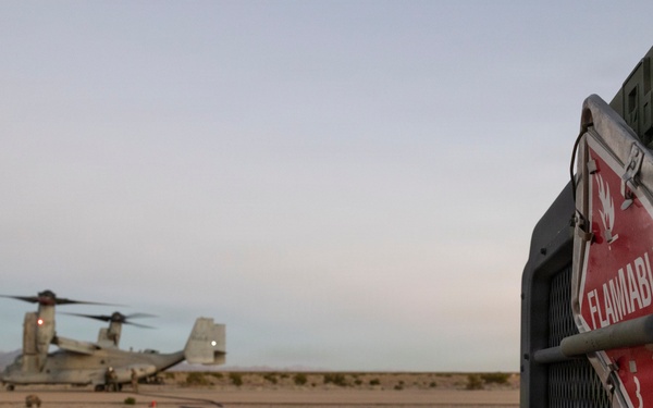 11th MEU Marines, Sailors Conduct FARP Operations