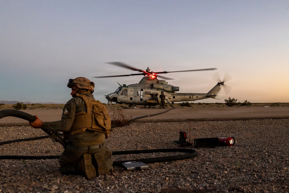 11th MEU Marines, Sailors Conduct FARP Operations