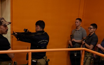 U.S. Marines with FAST Company Europe and Marines with U.S. Embassy Nicosia, Cyprus conduct Close Quarter Batttle Training