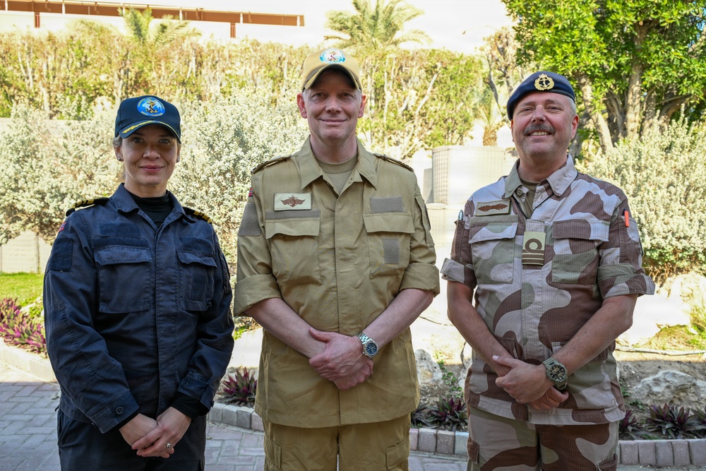 Units completed the first Norwegian Foot March in NSA Bahrain
