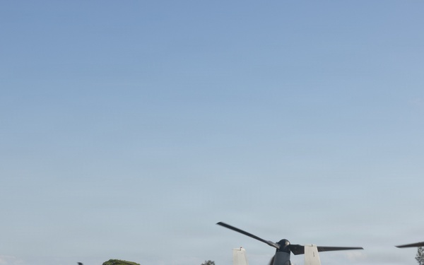 U.S. Marines with 12th LCT and 1st MAW Participate in an Aerial Support Rehearsal