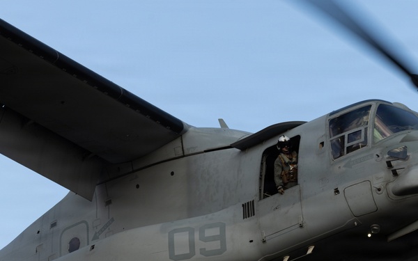 U.S. Marines with 12th LCT and 1st MAW Participate in an Aerial Support Rehearsal