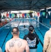 U.S. Airmen participate in German Armed Forces Proficiency Badge swim test