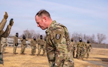HHC 304th ESBE Conducts CBRN and Confidence Chamber Training