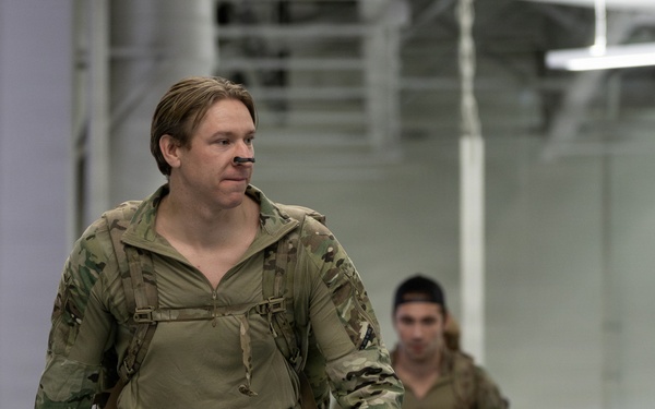 176th Wing PJs conduct the Special Warfare Tier 2 Operational Fitness Test