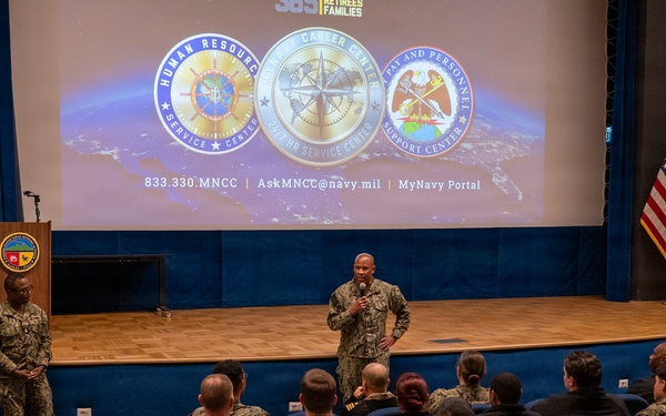 MyNavy Career Center Commander Visits NSA Naples