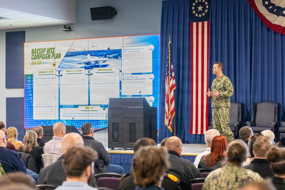 NAVSUP WSS hosts NSA Mechanicsburg town hall