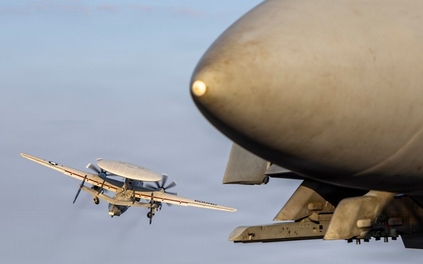 Abraham Lincoln conducts routine flight operations