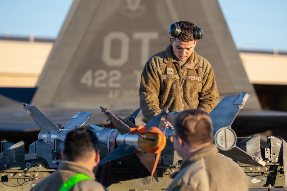 Nellis AFB Weapons Load Comp Jan 2026
