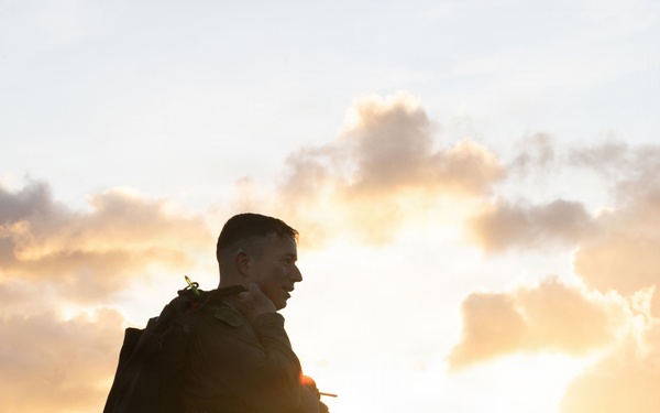 VMFA-232 perform flight operations out of Guam