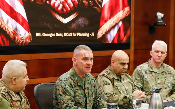 MARCENT Hosts Lebanese Armed Forces for Security Summit