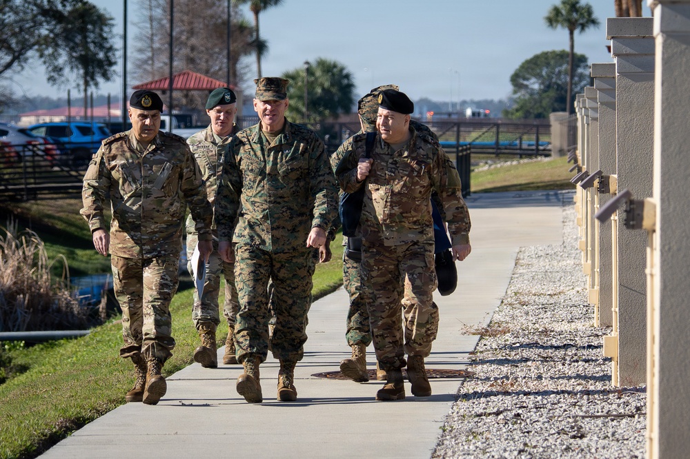 MARCENT Hosts Lebanese Armed Forces for Security Summit