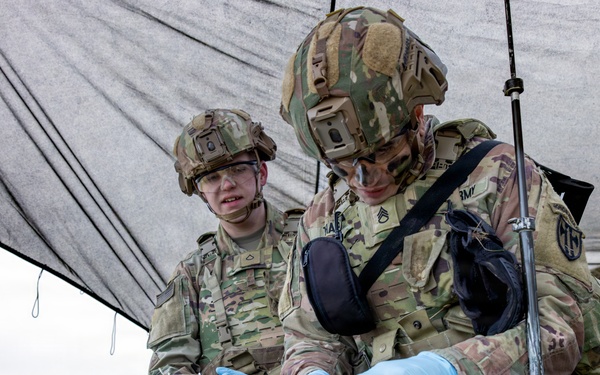 529th MP Command Post Execise