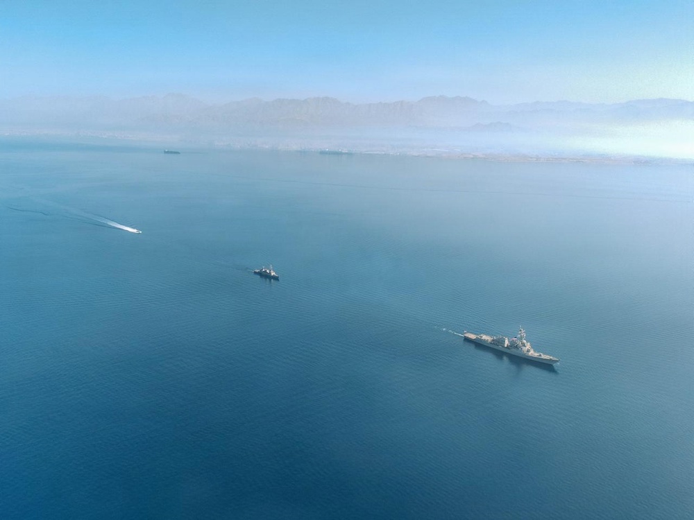 USS Delbert D. Black PASSEX