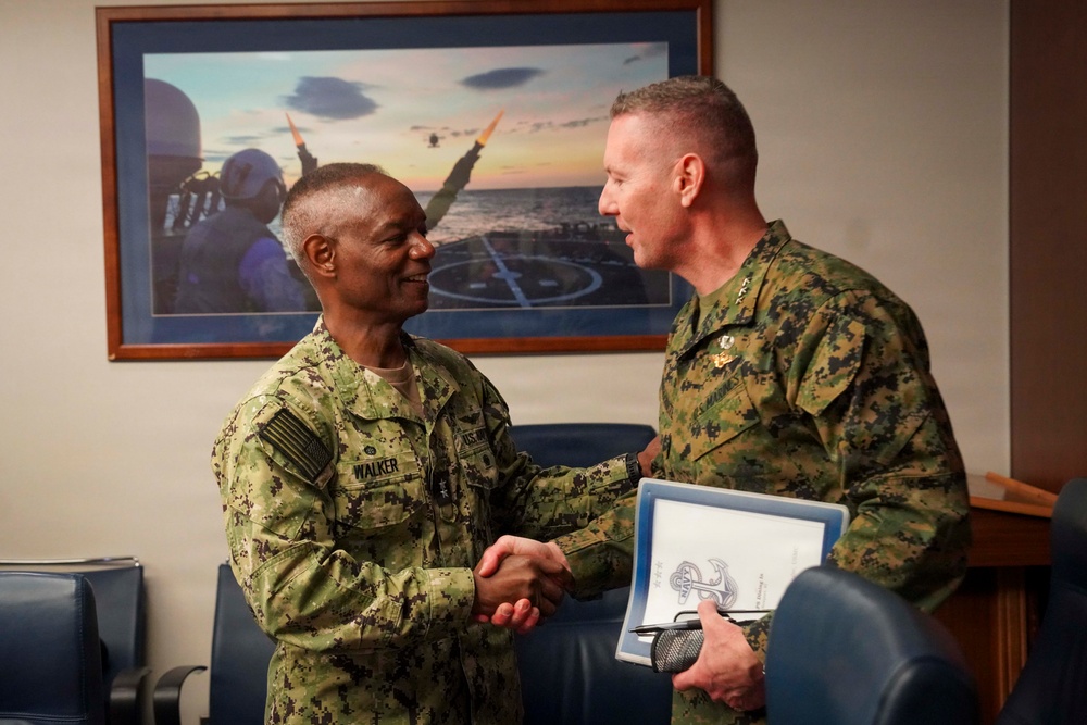 U.S. Naval Academy Superintendent Visits NAPS