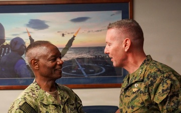 U.S. Naval Academy Superintendent Visits NAPS