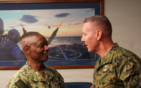 U.S. Naval Academy Superintendent Visits NAPS