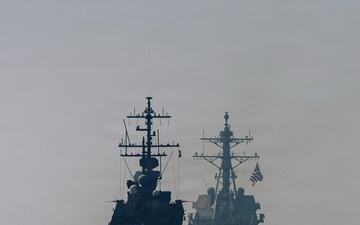 USS Delbert D. Black PASSEX