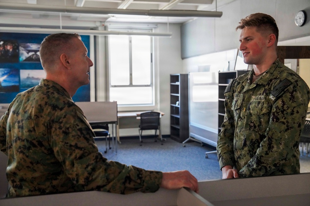 U.S. Naval Academy Superintendent Visits NAPS