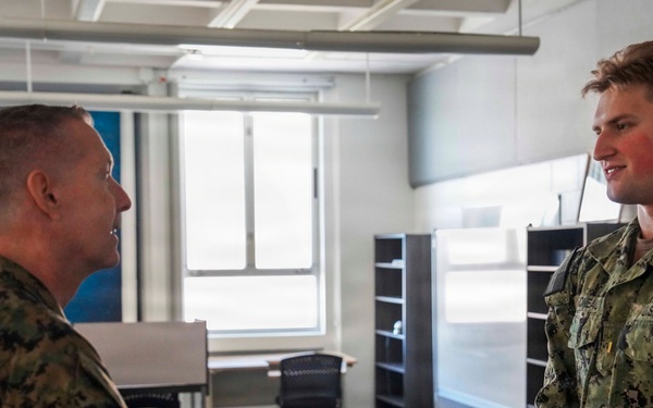 U.S. Naval Academy Superintendent Visits NAPS