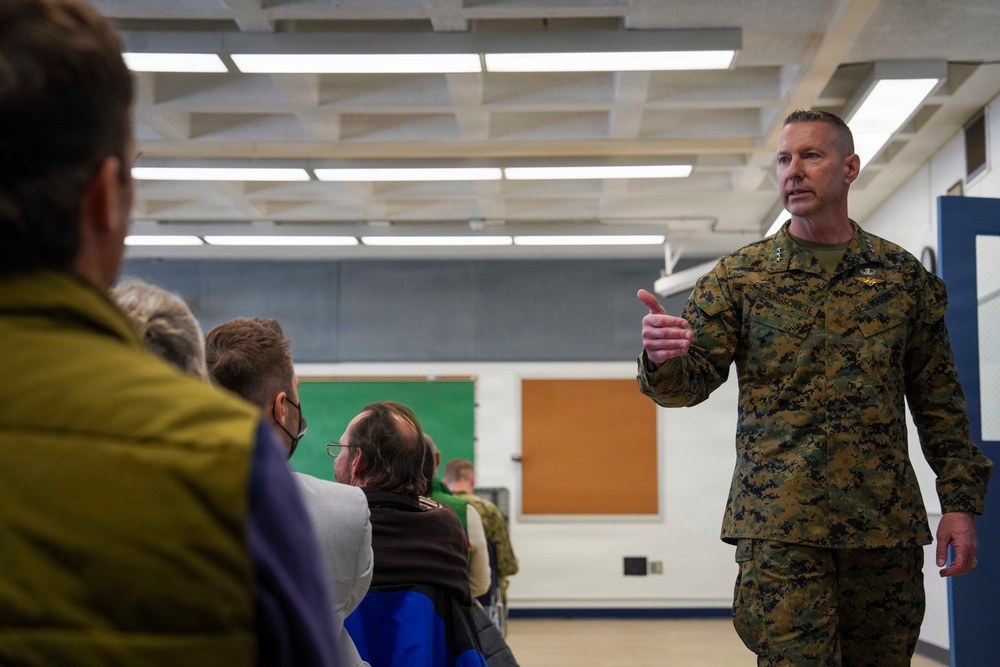 U.S. Naval Academy Superintendent Visits NAPS