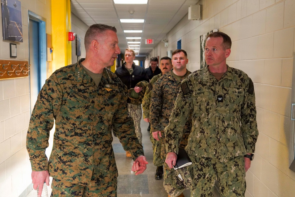 U.S. Naval Academy Superintendent Visits NAPS