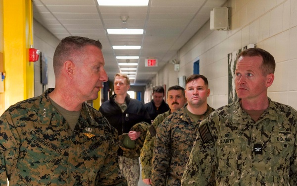 U.S. Naval Academy Superintendent Visits NAPS