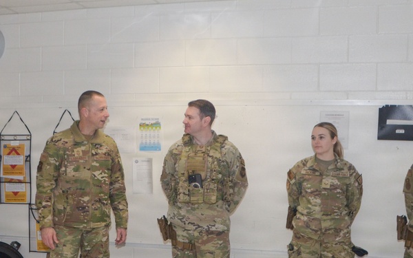 AFSC command team visits Robins AFB