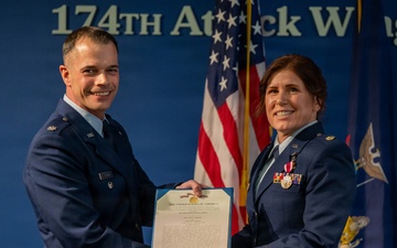 Airman retires after military service at Hancock Field
