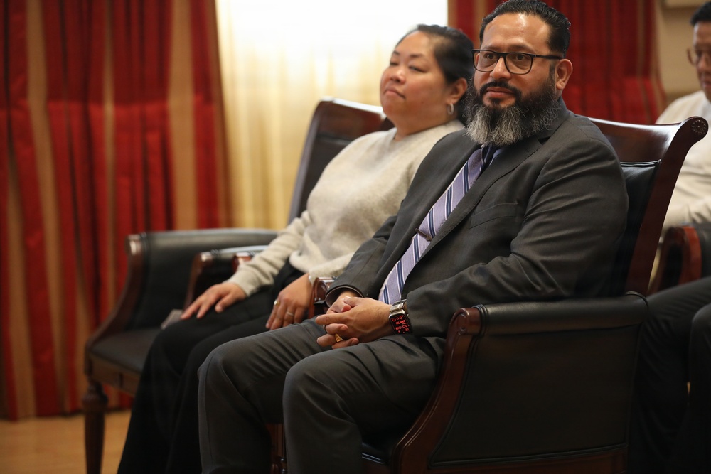 CW3 Steven Rodriguez Promotion Ceremony