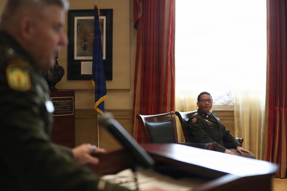 CW3 Steven Rodriguez Promotion Ceremony