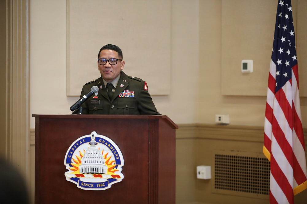 CW3 Steven Rodriguez Promotion Ceremony