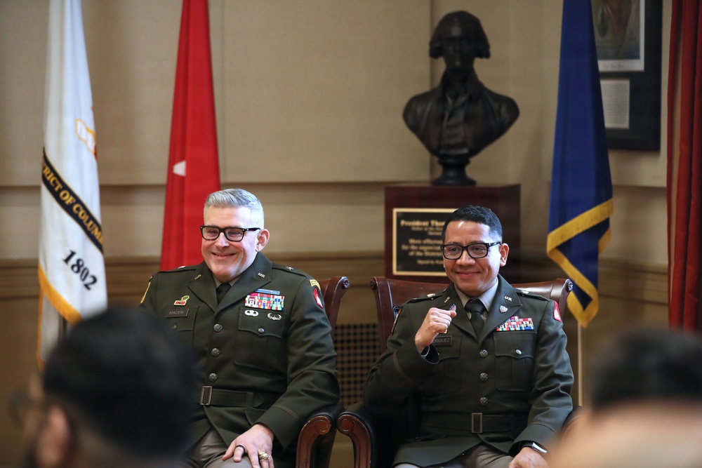 CW3 Steven Rodriguez Promotion Ceremony