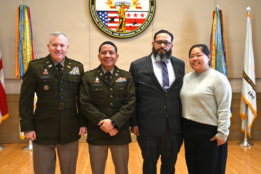 CW3 Steven Rodriguez Promotion Ceremony