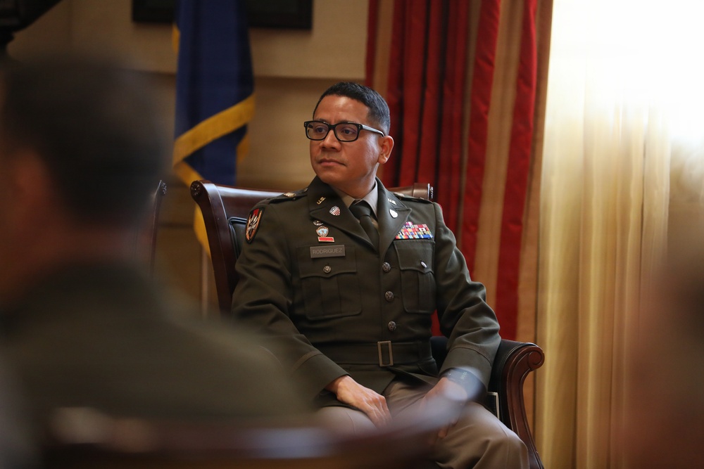 CW3 Steven Rodriguez Promotion Ceremony
