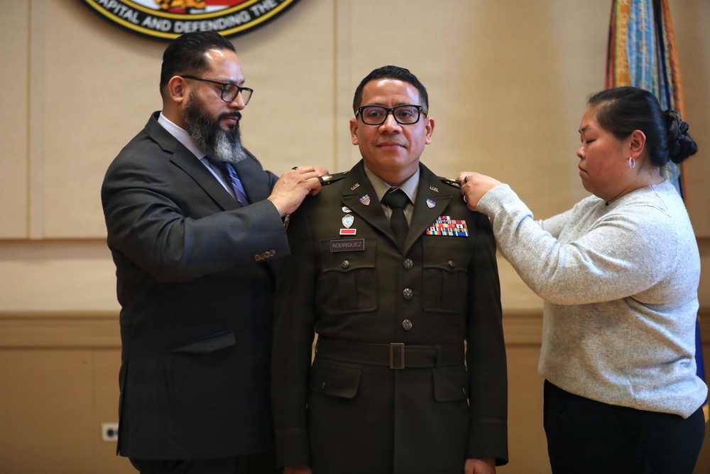 CW3 Steven Rodriguez Promotion Ceremony