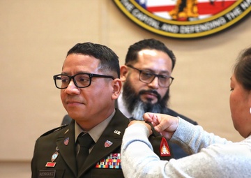 CW3 Steven Rodriguez Promotion Ceremony