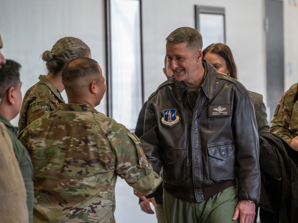 CNGB visits DC Air Guard medical group